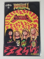 Rock N' Roll Comics Vintage 1989 Metallica Revolutionary Comics Lyndal Ferguson picture