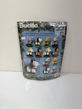 1994 Bucilla Felt Ornament Kit  HOLIDAY HORSES  #83210 RARE Open Package picture