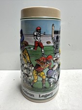 Budweiser Gridiron Legacy Stein 1990 Serial Number 76209 picture