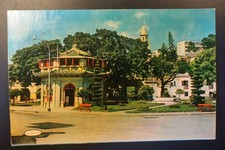 1960s/70s Chinese Style Library Public Garden Macao Chrome Postcard Macau China picture