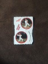 1999 Cracker Jack Mark McGwire Stickers  picture