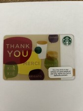 Starbucks Card Thank you 2010 picture