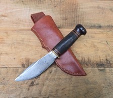 Vintage Marble's Woodcraft Knife Gladstone Mich USA Bakelite Pommel picture