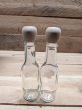 Vintage Glass Bottles with Cork picture