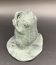 Cast Iron with Patina finish Frog CANDLE HOLDER San Pacific International picture