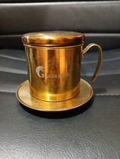 Vtg 1st Gladiator brass cup 3