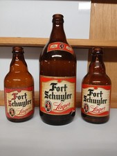 Vintage Fort Schuyler Steinie Bottle Set Utica NY  picture