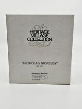 Dept 56 Nicholas Nickleby 5929-3 Figures Christmas Box Dickens Village Set Of 4 picture