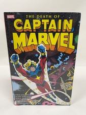 Death of Captain Marvel Omnibus REGULAR COVER Marvel Comics HC Hardcover picture