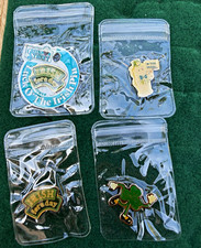 Vintage St. Patrick’s Day Irish Lapel Pin Lot of 4 Green Street Shamrock picture