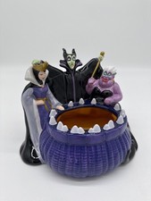 Disney Villains Ceramic Candy Dish Collectible Serving Bowl Character Design picture