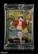 Monkey D. Luffy OP13-001 Promo Musée Grévin Museum SEALED One Piece FR Grevin  picture
