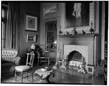 Photo:Hudson New York Olana Sitting Room Fireplace 1900s Interior HABS picture
