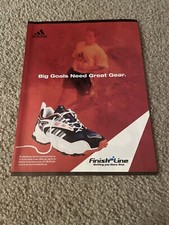 Vintage 1998 ADIDAS RESPONSE TRAIL Running Shoes Poster Print Ad 90s FINISH LINE picture