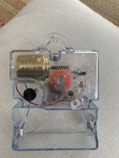 Vintage TIMEX Clear Clock Movement – 4 Jewels, Made in USA – Educational Product picture