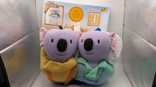 Vintage Playhouse Disney Koala Brothers Catch-All Bag Door Hanger RARE 2005 picture