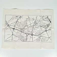 Vtg 1983 Blue Hills Reservation Trail Map Trailside Museum Milton Massachusetts picture