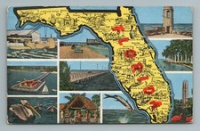 State of Florida Multiple Views Postcard picture
