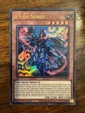 Yu-Gi-Oh DOOD-EN025 K9-04 Noroi Ultra Rare 1st Edition Mint Card picture