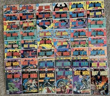 Batman Massive Bronze Age Lot #253-356 (48 issues total) Vintage Key Run Joker picture