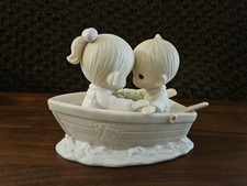 Vintage Precious Moments Frends Never Drift Apart picture