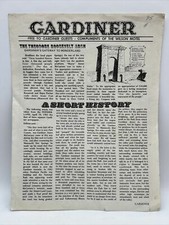 1960 WILSON MOTEL GARDINER MONTANA Yellowstone Tourist Travel History Guide Map picture