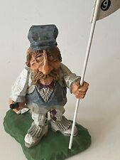 Vintage David Frykman Portfolio The Golfer Figurine 1997  10.5