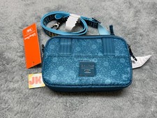 Run Disney Lug Crossbody Bag Wine And Dine Mickey Minnie Mouse RunDisney Blue picture