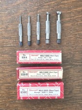 (5) Starrett No. 830 Small Hole Gages (A-E) w/Boxes for (3) Machinist Tools USA picture