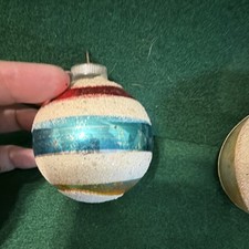 Vintage Mika West Germany Glass Christmas Ornament picture