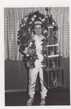 Geoff Bodine Budweiser 200 Win Oswego Speedway 1981 - Original Photo picture