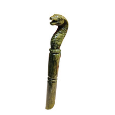 Jade Snake Scepter Staff 15.25