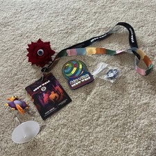Meow Wolf Quantum Cuties + magnet + pin + lot Convergence Station Figure Denver picture