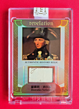 1st Card 2025 Revelation Horatio Nelson History Relic Card 01/99 Manuscript picture