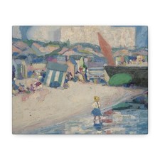 John Noble - Low Tide (recto of 1929.6.79B) - Canvas Wall Art picture