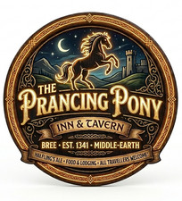 The Prancing Pony Inn & Tavern Pub LOTR Middle-Earth Bree 4