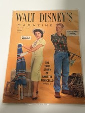SEALED*Walt Disney's Magazine Annette STORY OF ANNETTE FUNICELLO June 1958 No. 4 picture