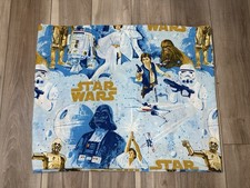 Vintage Original BIBB 1977 Star Wars A New Hope Flat Sheet Twin Size CLEAN picture