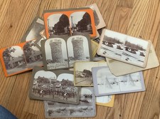 Lot of 38 MERIDEN CONNECTICUT Stereoviews 1870s-1901 Blizzard of ‘88, Downtown + picture