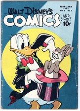 Walt Disney's COMICS & STORIES #65 Donald Duck by Carl Barks  1945  VERY GOOD picture