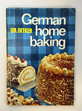 Vintage Dr Oetker German Home Baking Hardcover Cookbook Original Pastries Cookie picture