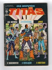 1984 DC TALES OF THE TEEN TITANS #44 & #43 1ST NIGHTWING & JERICHO RARE BRAZIL picture