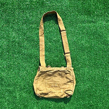 True Vintage Soviet Russia Canvas Crossbody Haversack Stamped Militaria 13.5x10 picture