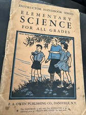 1936 INSTRUCTOR HANDBOOK SERIES ELEMENTARY SCIENCE VINTAGE picture