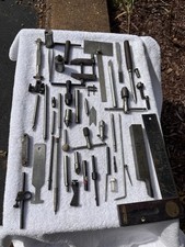 Vintage Machinist Tool Lot  Some Starrett picture