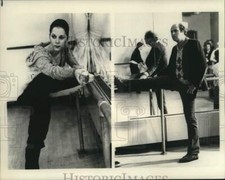 Press Photo Rob Reiner, Leslie Browne in The Seven Liveliest, But Who's Counting picture