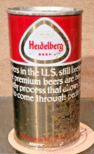 1969 3-SIDED METALLIC CARLING HEIDELBERG PULL TAB BEER CAN TACOMA WA GLUED SEAM picture