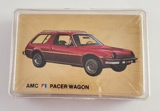 AMC Playing Cards 1977-1979 Pacer Wagon Sealed NOS picture