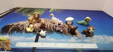 Vintage bone china miniature figurines Bug House Japan LOT picture