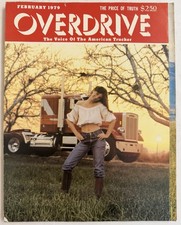 Feb 1979 Overdrive Magazine Mack GMC Peterbilt Advertising Trucker Truck Driver picture